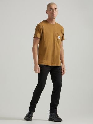 Men's Heavyweight Workwear Pocket Tee in Tumbleweed alternative view
