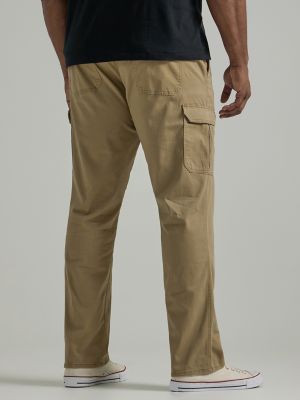 Men's Extreme Motion Twill Cargo Pant (Big & Tall) in Oscar Khaki alternative view 2