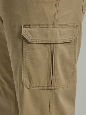 Men's Extreme Motion Twill Cargo Pant (Big & Tall) in Oscar Khaki alternative view 5