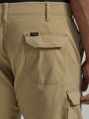 Men's Extreme Motion Twill Cargo Pant (Big & Tall) in Oscar Khaki alternative view 6