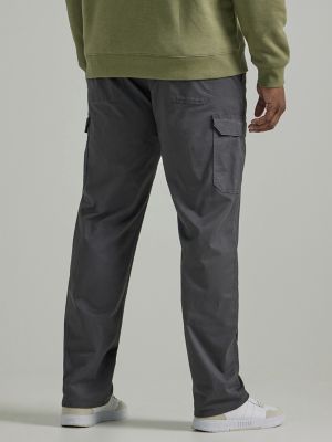 Tall Twill Straight Pocket Cargo Pants | boohooMAN USA