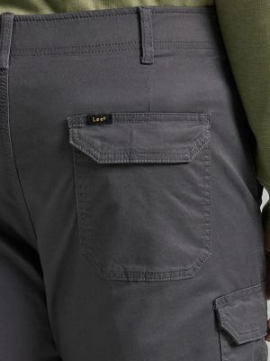 ROCXL Big & Tall Men's Comfort Stretch Cargo Pants 40 X 30 Black at   Men's Clothing store