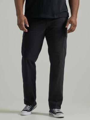 Men's Extreme Motion Twill Cargo Pant (Big & Tall) in Black