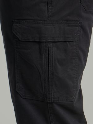 Men's Extreme Motion Twill Cargo Pant (Big & Tall) in Black
