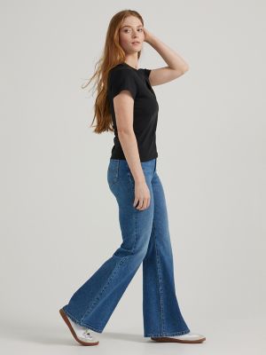 Women's Vintage Modern High Rise Flare Jean