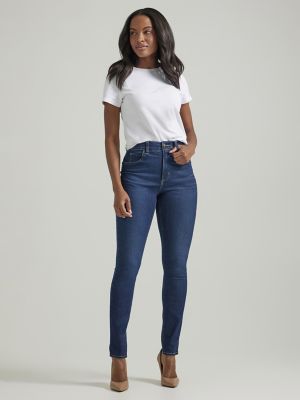 Women's Ultra Lux Comfort with Flex Motion Skinny Leg Jean (Petite)