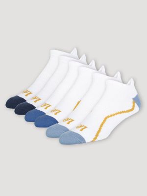 Men's 6-Pack No Show Tab Sock