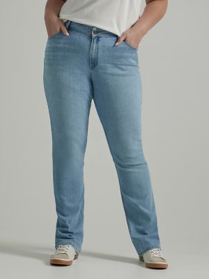 Women's Plus Size Bootleg Jeans