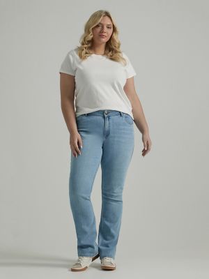 Lee rider jeans 2024 plus size bootcut