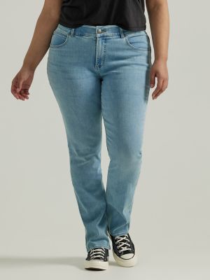 Lee jeans women's plus 2024 size