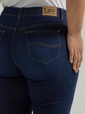 Women's Ultra Lux Comfort with Flex Motion Straight Jean (Plus) in Main Thrill alternative view 5