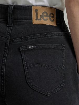 Lee classic fit straight leg jeans petite best sale