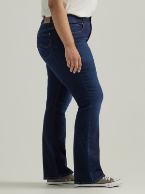 Women's Ultra Lux Comfort with Flex Motion Bootcut Jean (Plus) in Main Thrill alternative view 3