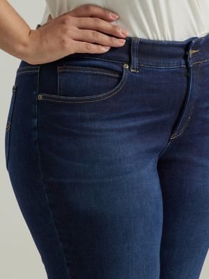 Women's Ultra Lux Comfort with Flex Motion Bootcut Jean (Plus) in Main Thrill alternative view 4