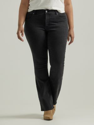 Women's Ultra Lux Comfort with Flex Motion Bootcut Jean (Plus) in Midnight Bloom