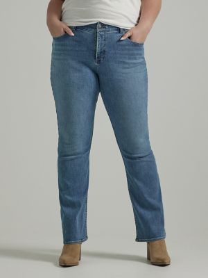 Women's Ultra Lux Comfort with Flex Motion Bootcut Jean (Plus) in Paradise Dream alternative view