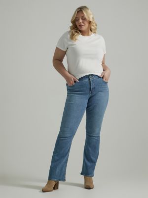 Women's Ultra Lux Comfort with Flex Motion Bootcut Jean (Plus) in Paradise Dream main view