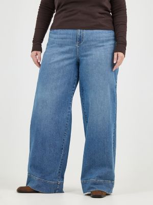 Women's plus store size trouser jeans