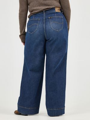 Women's Legendary Trouser Jean (Plus) in Inner Strength Blue alternative view 2