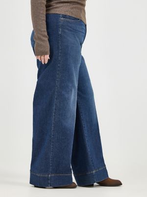 Women's Legendary Trouser Jean (Plus) in Inner Strength Blue alternative view 3