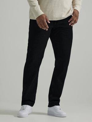 Men's Legendary Regular Straight Jean (Big & Tall) in Overdye Black alternative view