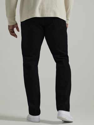 Men's Legendary Regular Straight Jean (Big & Tall) in Overdye Black alternative view 2