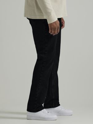 Men's Legendary Regular Straight Jean (Big & Tall) in Overdye Black alternative view 3