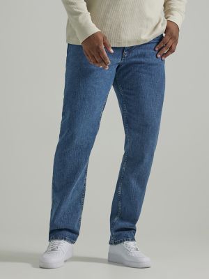 Men's 100% Cotton Regular Fit Straight Leg Heavyweight Jean