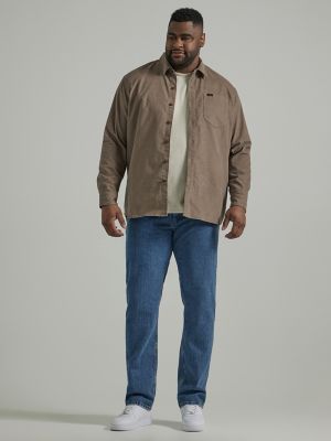 Men's Legendary 100% Cotton Regular Straight Jean (Big & Tall) in  Pepperstone