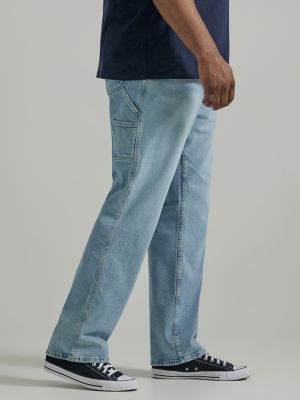 Men's Legendary Workwear Loose Fit Carpenter Jean (Big & Tall) in Union Fade Blue