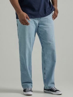 Men's Legendary Workwear Loose Fit Carpenter Jean (Big & Tall) in Union Fade Blue