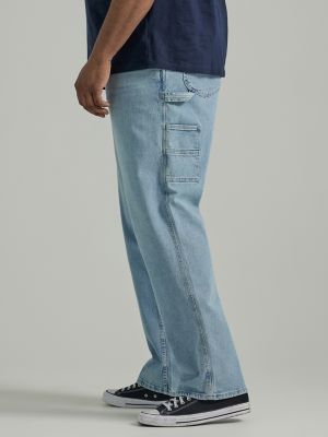 Men's Workwear Loose Fit Carpenter Jean (Big & Tall) in Union Fade Blue