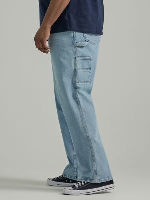 Men's Legendary Workwear Loose Fit Carpenter Jean (Big & Tall) in Union Fade Blue