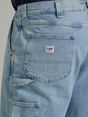 Lee dungarees carpenter jeans big best sale and tall