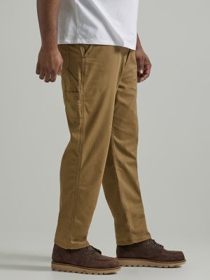 Men's Legendary Workwear Loose Fit Carpenter Jean (Big & Tall) in Dark Khaki alternative view 3