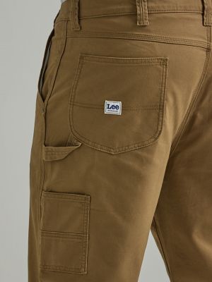Men's Legendary Workwear Loose Fit Carpenter Jean (Big & Tall) in Dark Khaki alternative view 5