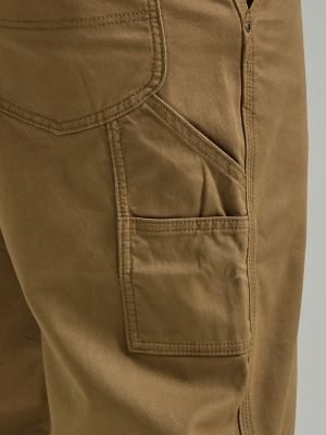 Men's Legendary Workwear Loose Fit Carpenter Jean (Big & Tall) in Dark Khaki alternative view 6
