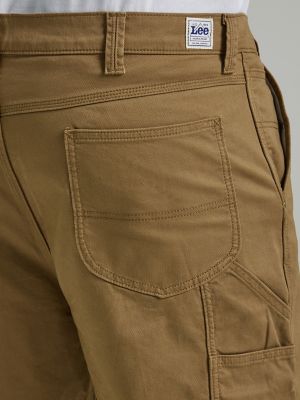 Men's Legendary Workwear Loose Fit Carpenter Jean (Big & Tall) in Dark Khaki alternative view 8