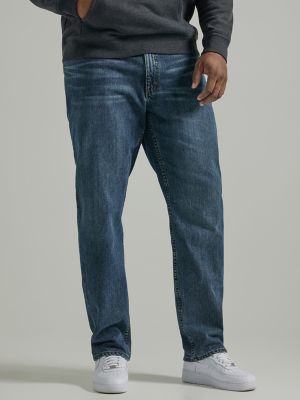 Men's Legendary Relaxed Straight Jean (Big &Tall) in Lieutenant Blue alternative view