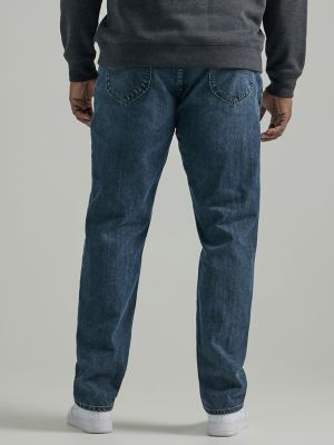 Men's Legendary Relaxed Straight Jean (Big &Tall) in Lieutenant Blue alternative view 2