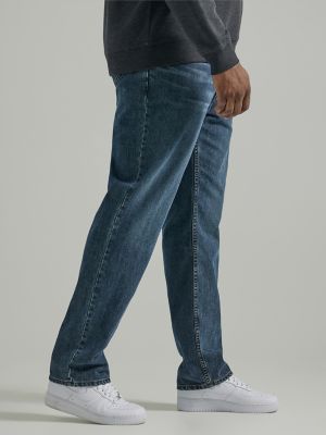 Men's Legendary Relaxed Straight Jean (Big &Tall) in Lieutenant Blue alternative view 3