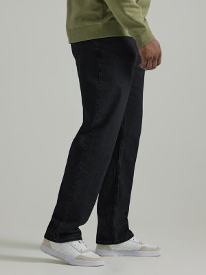 Men's Legendary Relaxed Straight Jean (Big &Tall) in Overdye Black alternative view 3