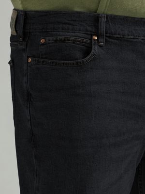 Men's Legendary Relaxed Straight Jean (Big &Tall) in Overdye Black alternative view 4