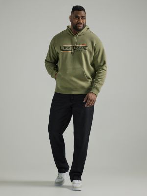 Men's Legendary Relaxed Straight Jean (Big &Tall) in Overdye Black main view