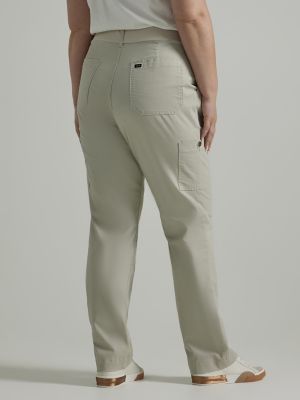 Women's Ultra Lux Comfort with Flex-to-Go Loose Utility Pant (Plus) in Salina Stone alternative view 2