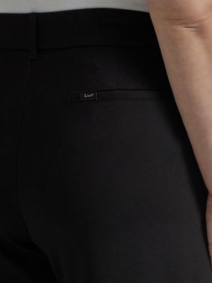 Women's Ultra Lux Comfort Any Wear Wide Leg Pant (Plus) in Unionall Black