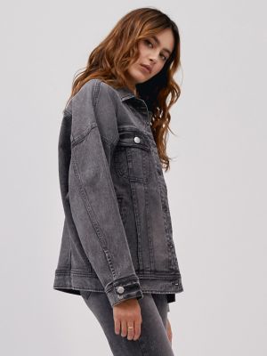 Oversized Denim Trucker Jacket