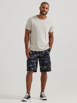 Men's Lee Wyoming Cargo Short Black Camo