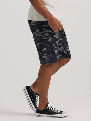 Men's Legendary Wyoming Cargo Short in Black Stokes