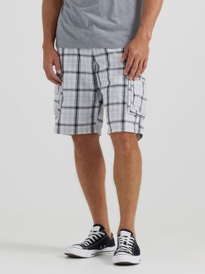 Men's Legendary Wyoming Cargo Short in Grey Plaid alternative view